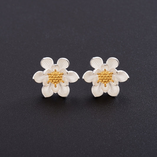 Pendientes de flor de loto