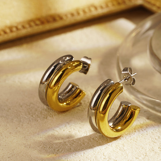 Pendientes medio aro