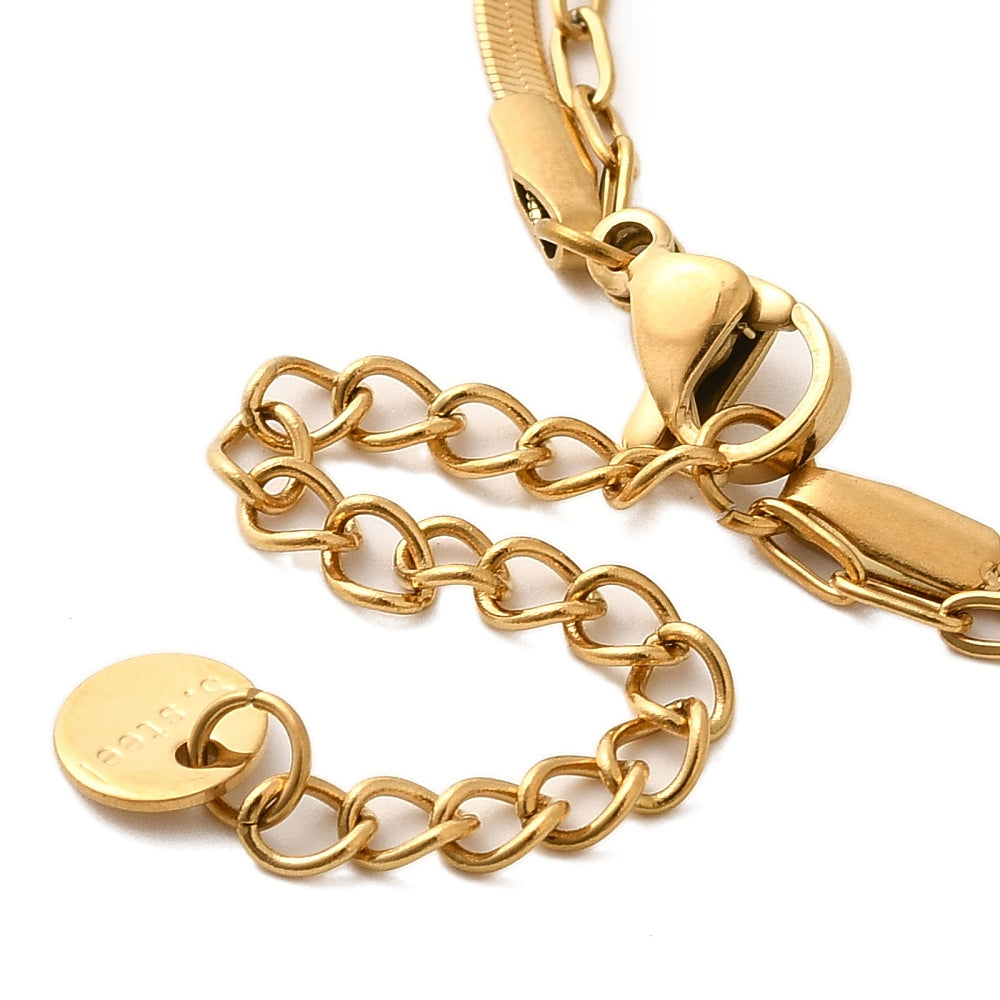 Collar de flores y abejas