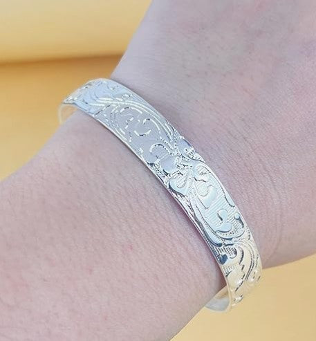 Brazalete plateado