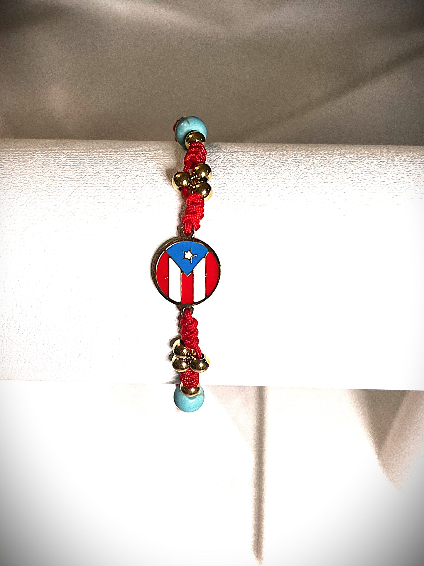 Pulsera en roja Mi Bandera